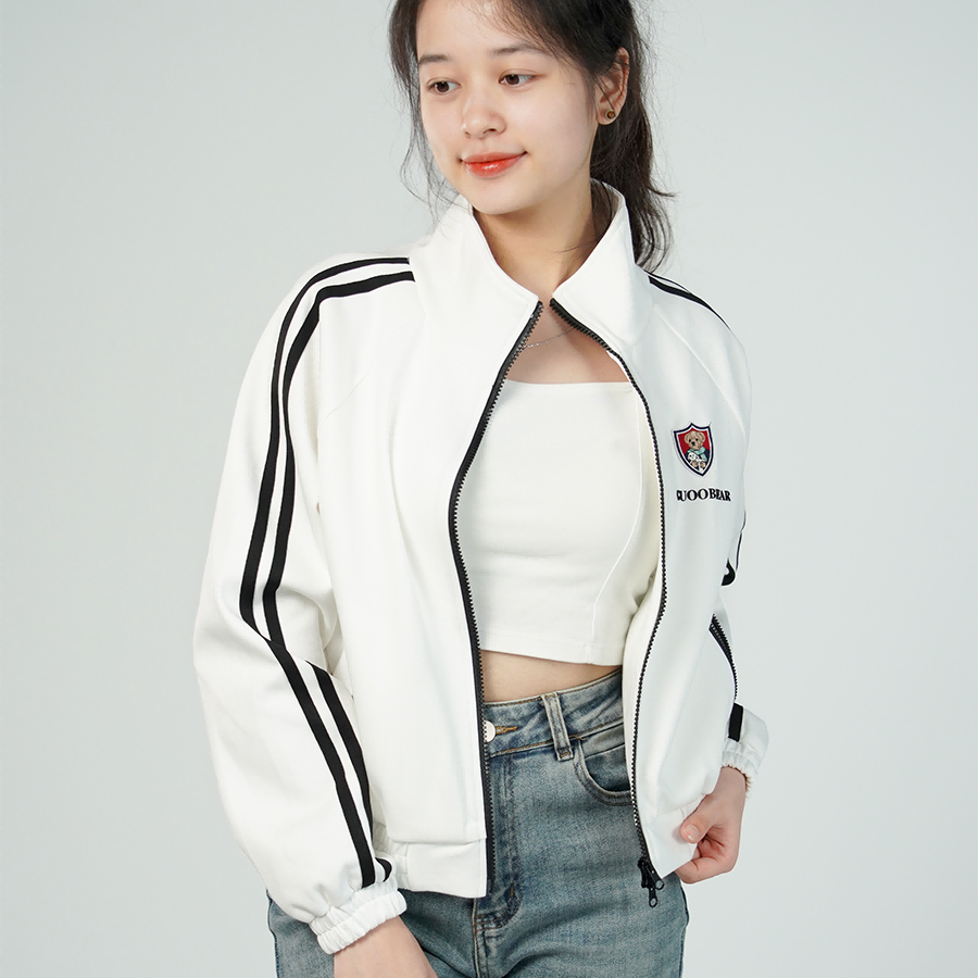 AW-C684  Guoobear 条纹外套
